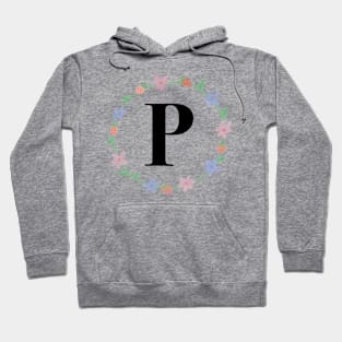 “P” initial Hoodie